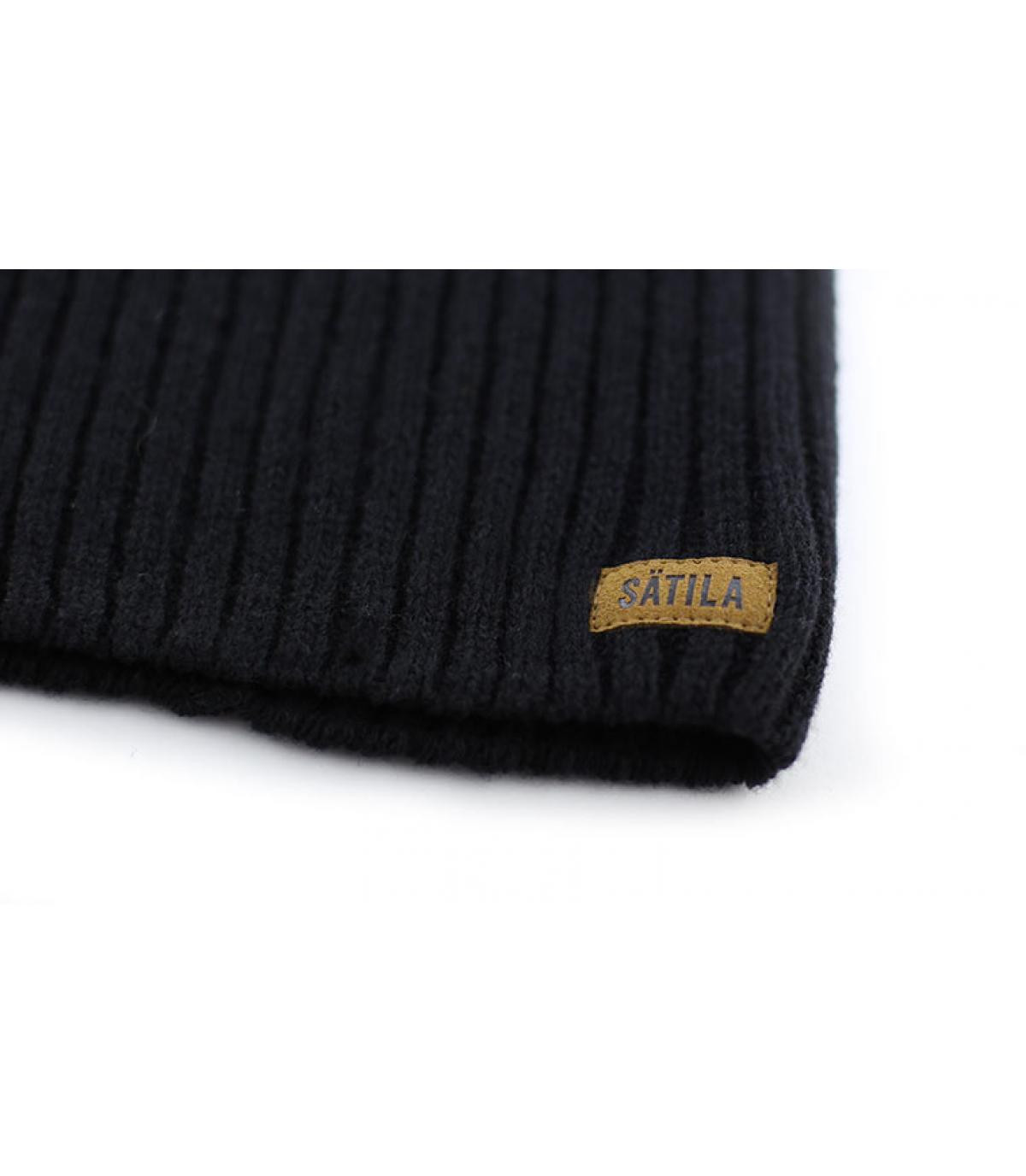 gorro negro simple